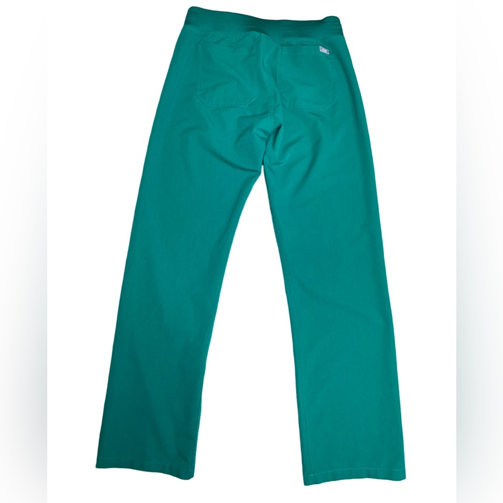FIGS Hunter Green Size Small Womens Livingston Basic Scrub Pants PO# 1551 - Picture 2 of 6